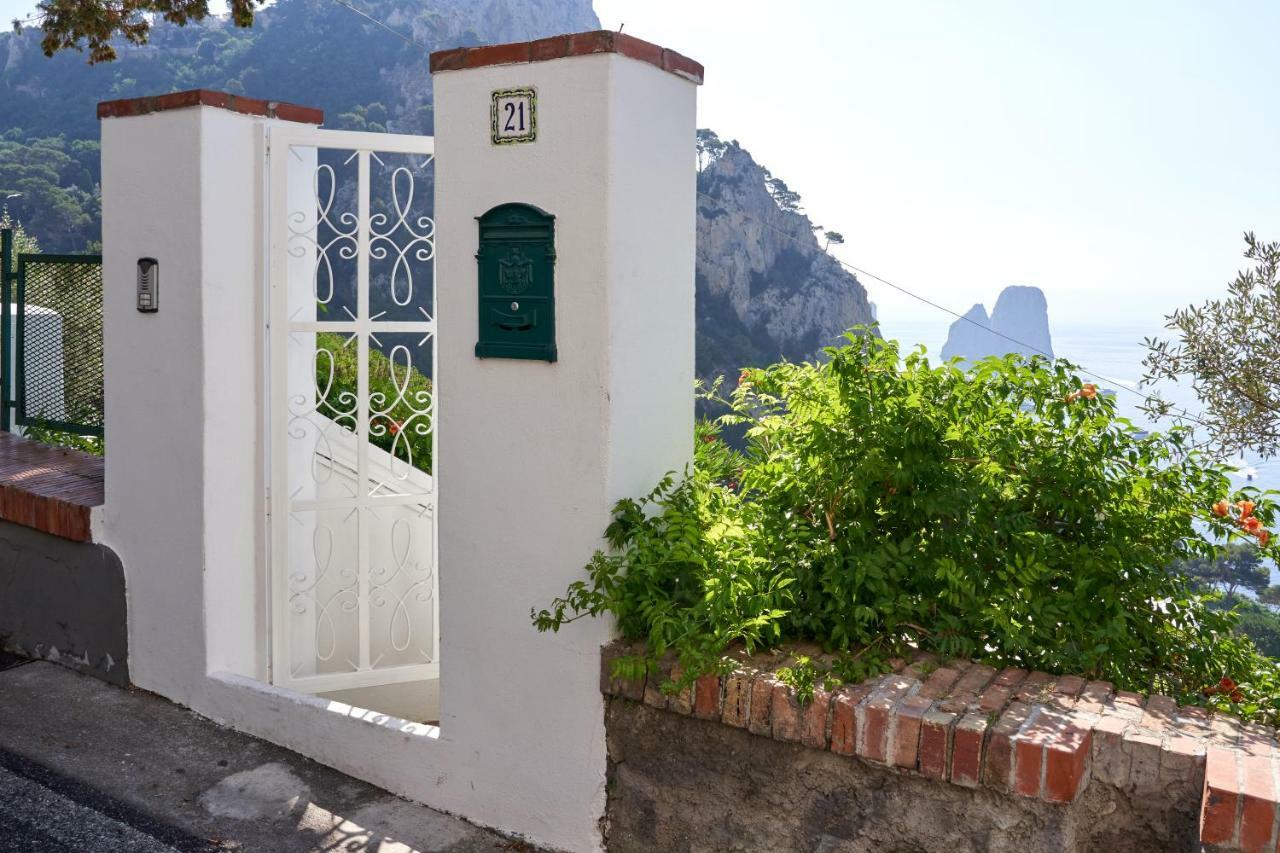 Villa Marina Piccola Ai Faraglioni Capri Exteriör bild