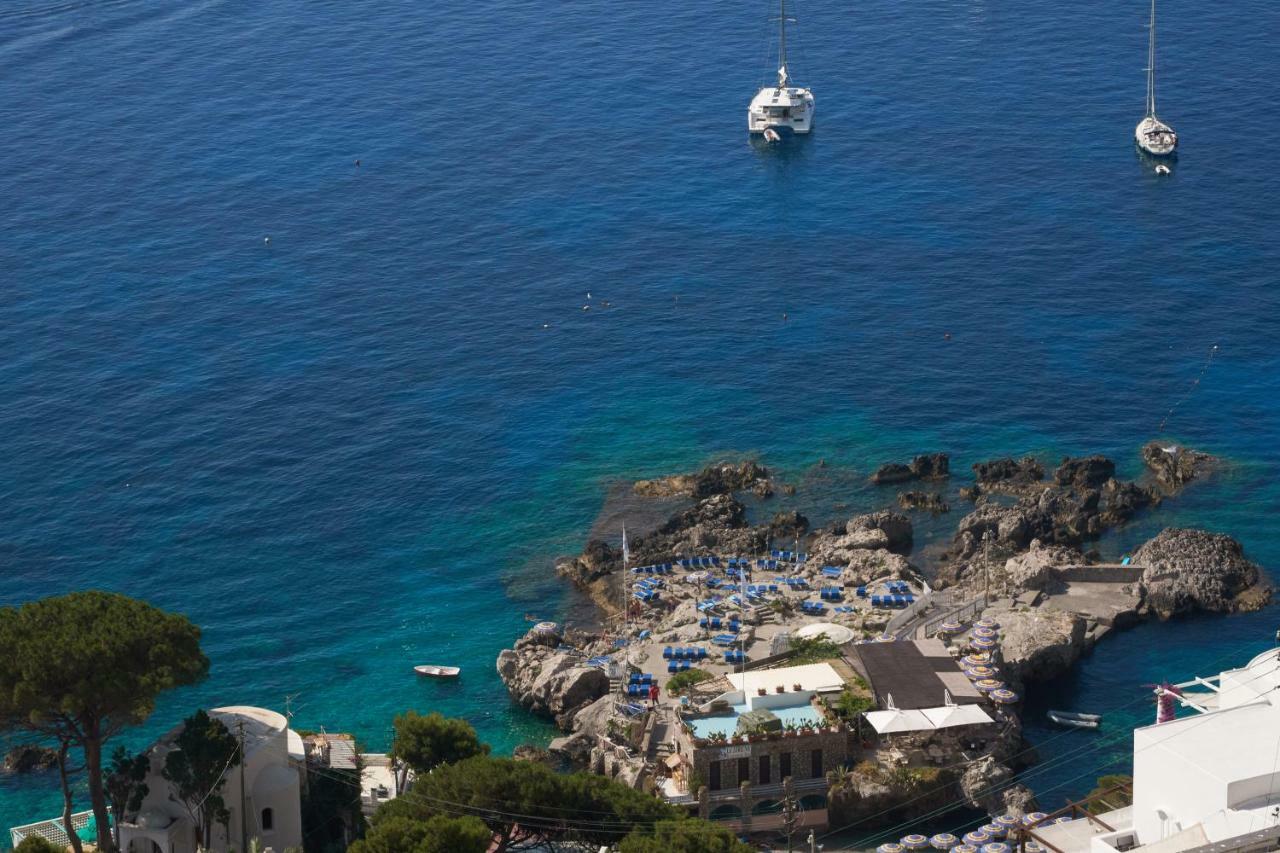 Villa Marina Piccola Ai Faraglioni Capri Exteriör bild